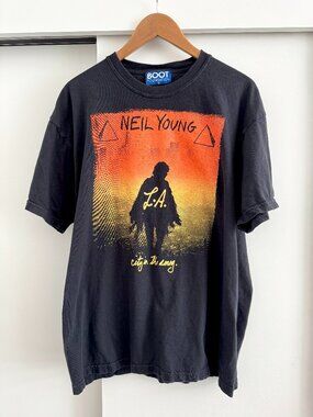 Boot Foundation Neil Young “L.A.: City in the Smog” t-shirt, XL